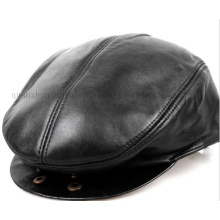 Chapeau et casquette de béret en cuir OEM pour cadeau de promotion